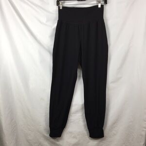 Athleta Black Salutation Jogger With Side Pockets Size S Like-NEW Condition